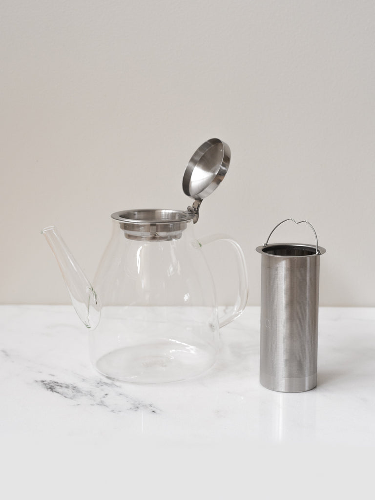 Tall Glass Teapot | 37 oz.