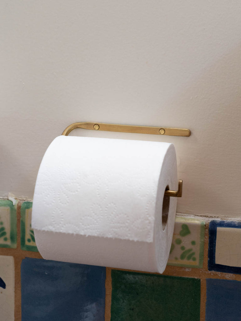 Brass Toilet Paper Holder