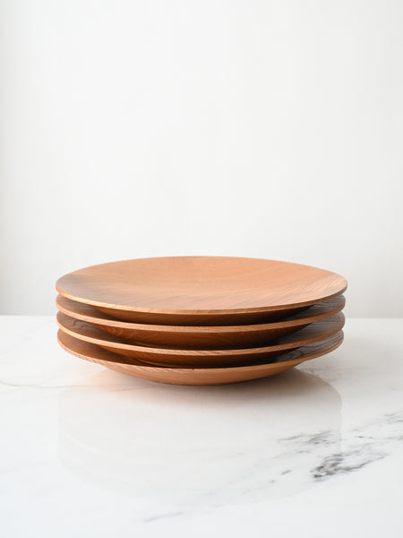 Urushi-Lacquered Wooden Plate | Keyaki – TENZO