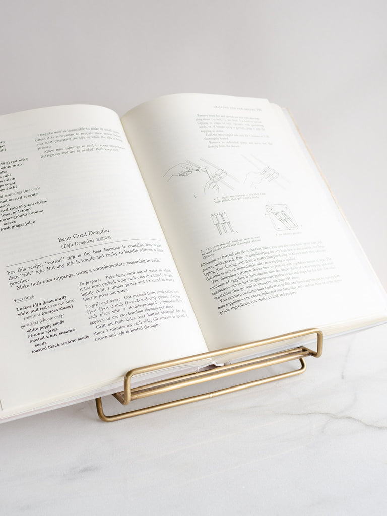 Brass Book Stand