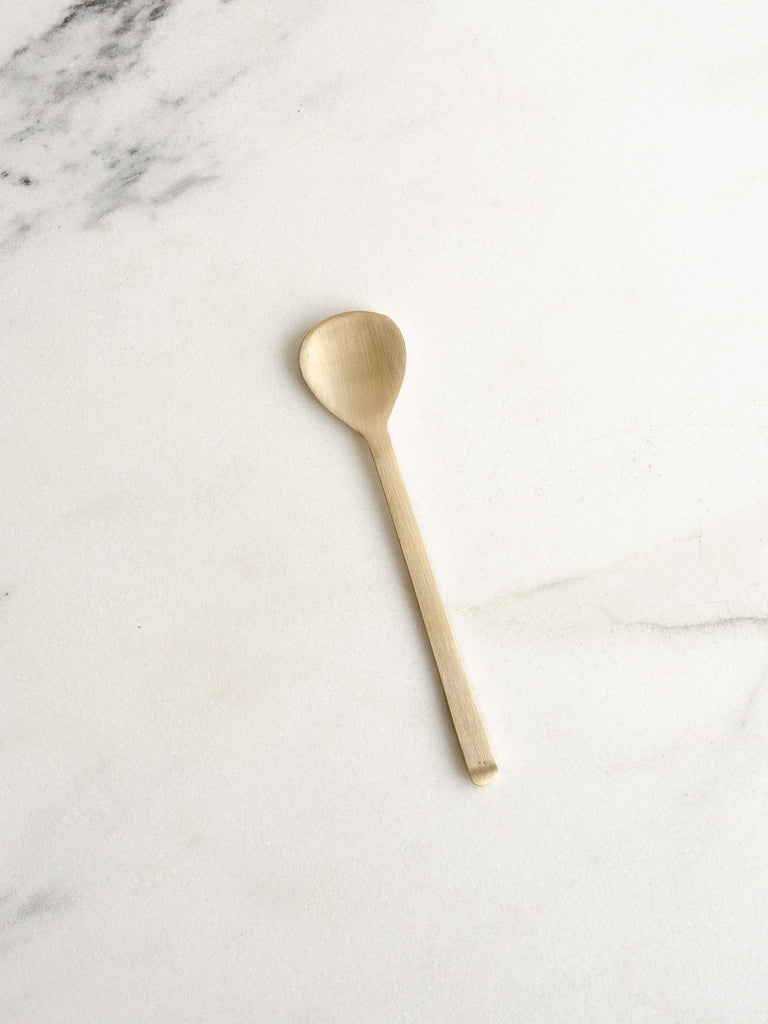 Brass Dessert Spoon