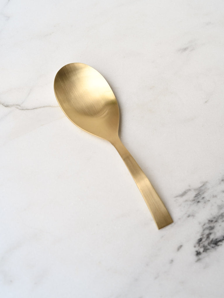 Brass Serving Spoon