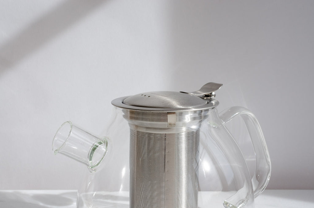 Short Glass Teapot | 37 oz.
