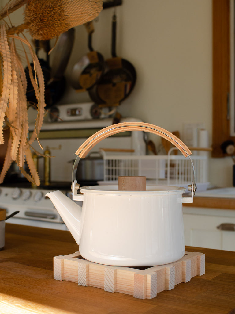 Hinoki Grid Trivet