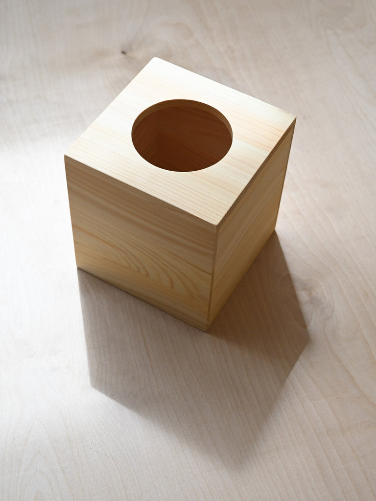 Hinoki Tissue Box