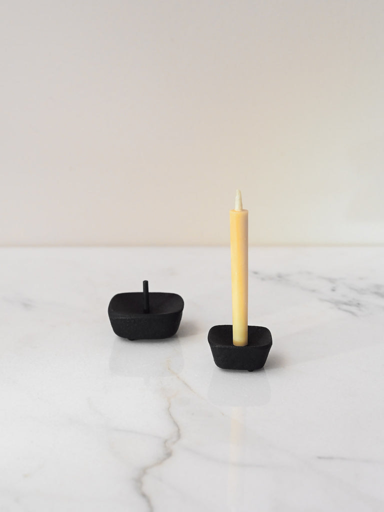Cast Iron Candle Stand