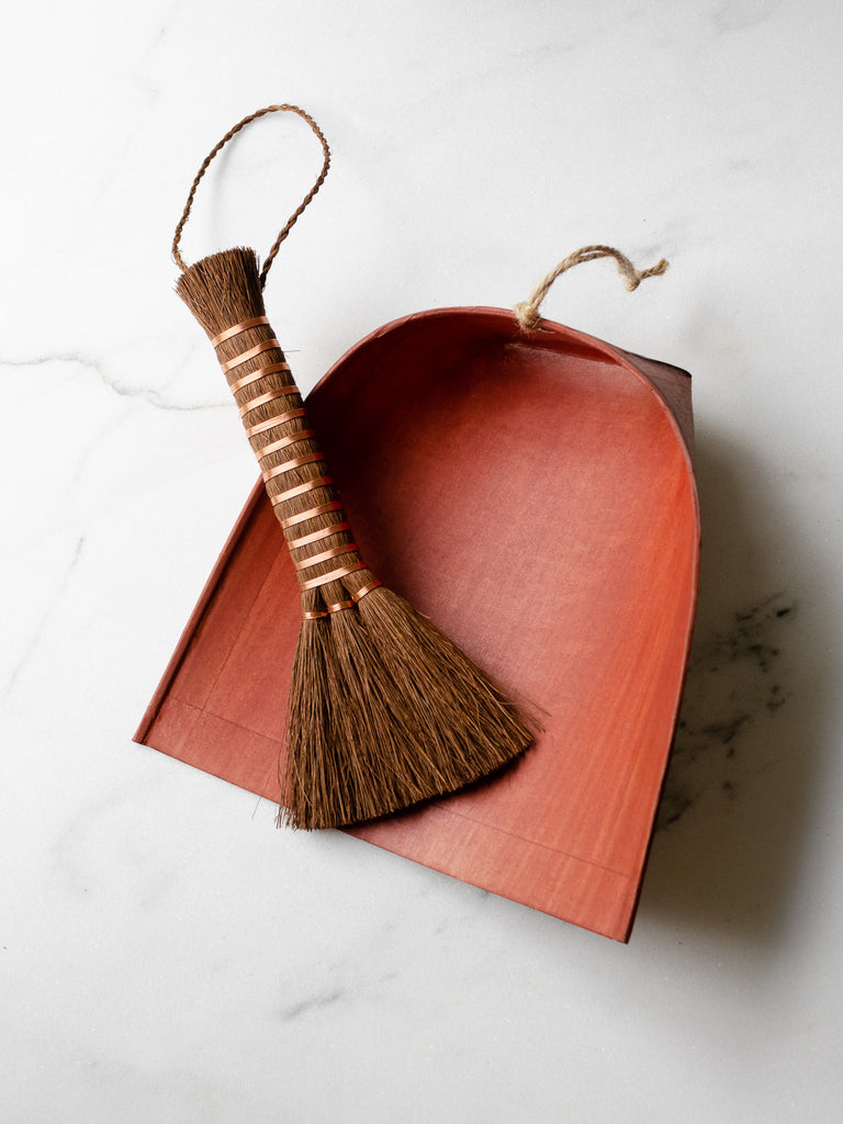 Palm & Copper Brush
