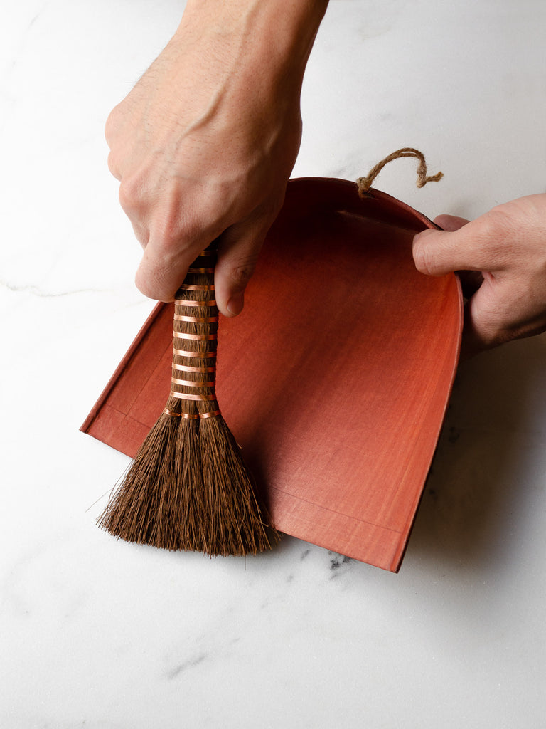 Palm & Copper Brush