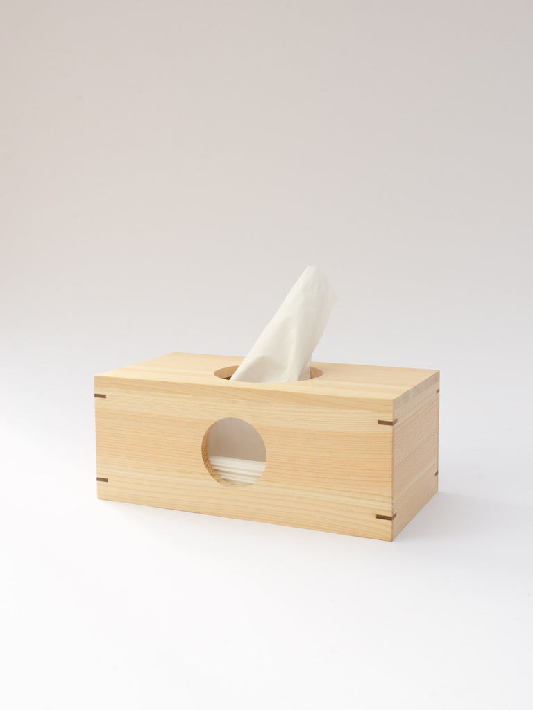 Hinoki Moon Tissue Box