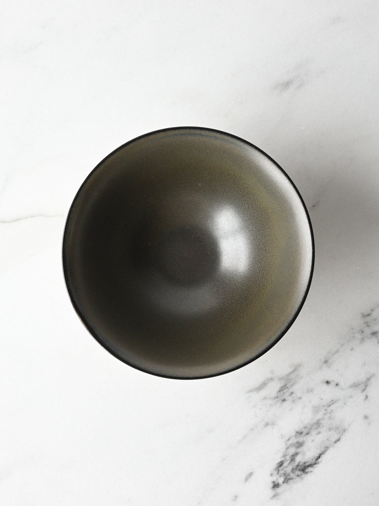 Rice Bowl in Tenmoku Glaze