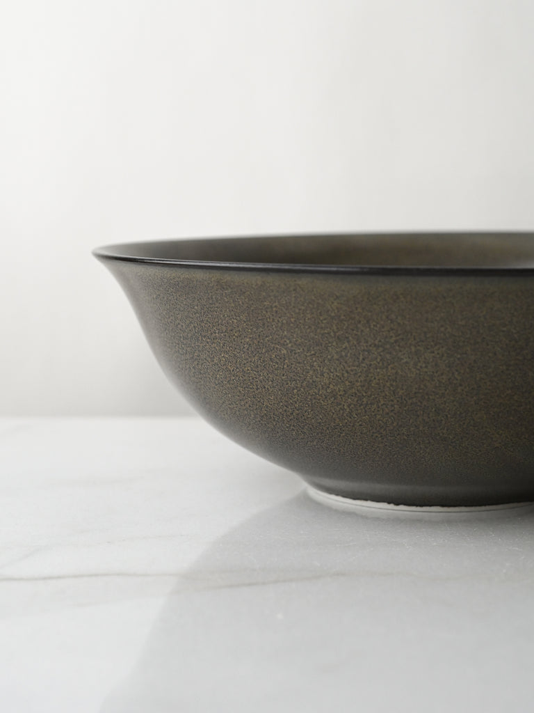 Serving Bowl in Tenmoku Glaze