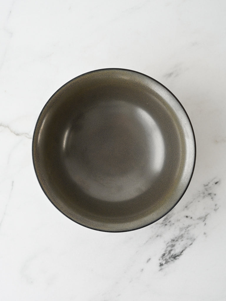 Serving Bowl in Tenmoku Glaze