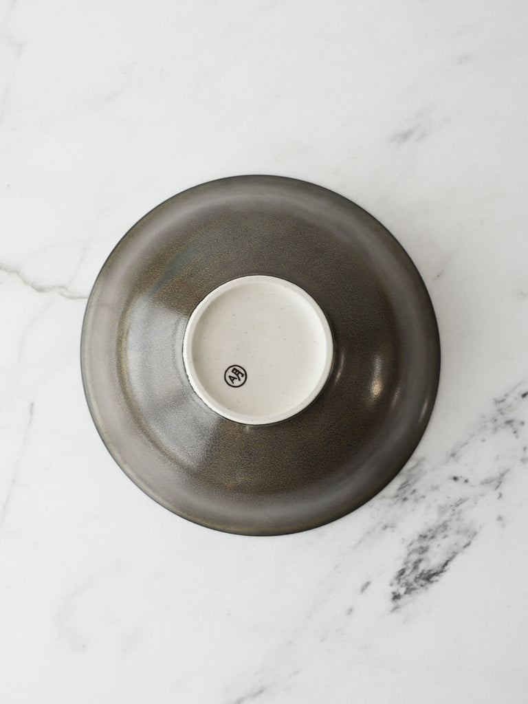 Serving Bowl in Tenmoku Glaze