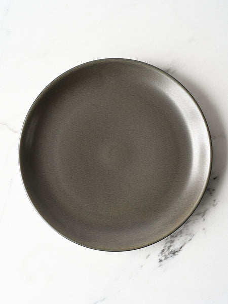 Dinner Plate in Tenmoku Glaze