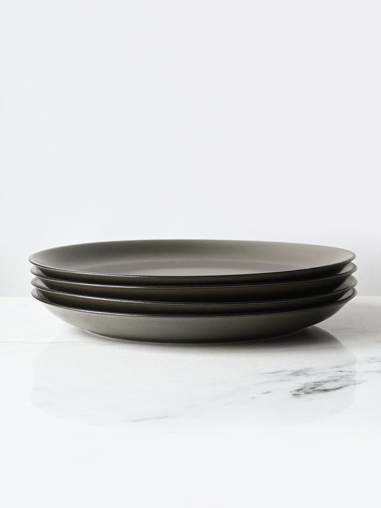 Dinner Plate in Tenmoku Glaze