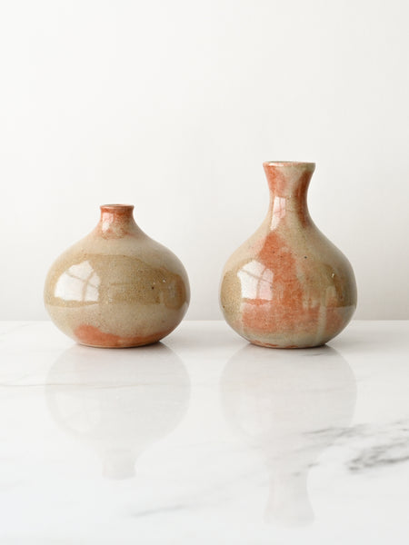 Shino Bud Vases