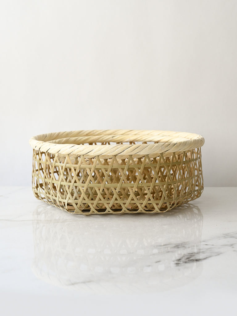 Handwoven Bamboo Basket Set