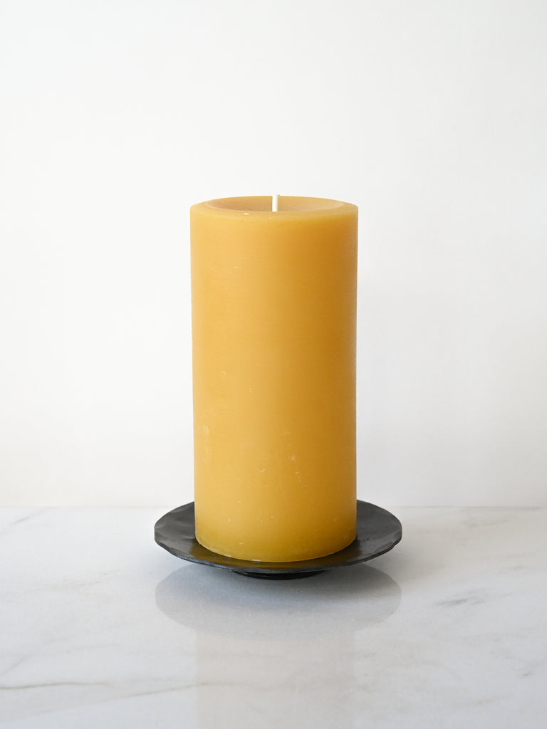 Forged Iron Candle Base