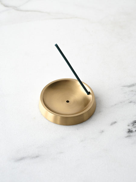 Brass Round Incense Holder