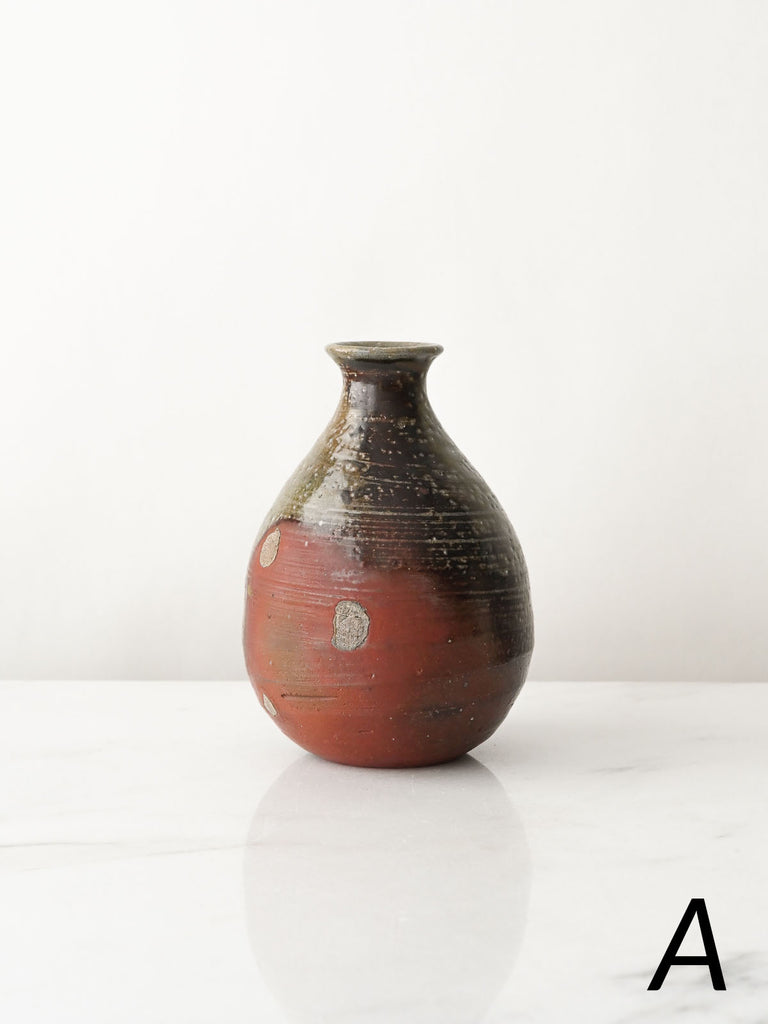 Sake Bottles in Dark Soda Fire