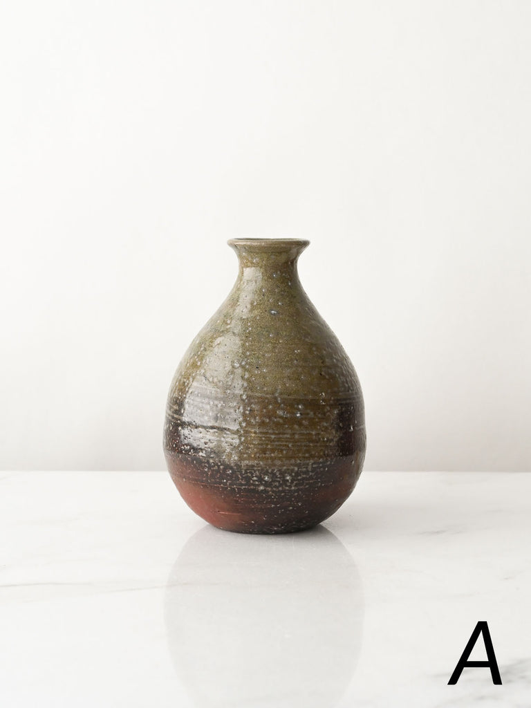 Sake Bottles in Dark Soda Fire