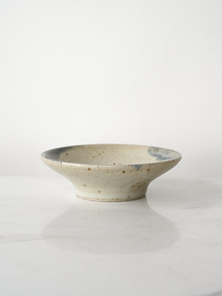 Footed Shallow Bowl