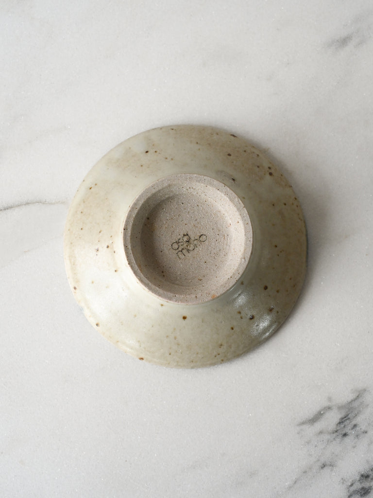 Footed Shallow Bowl