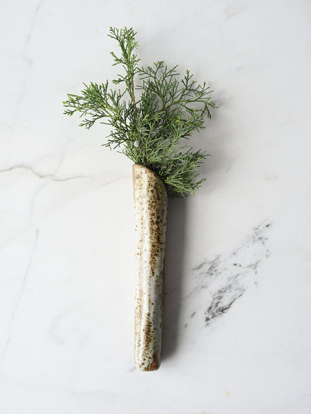 Hanging Vase in Moss Glaze