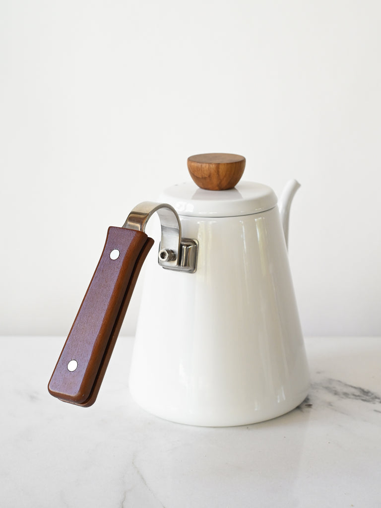 Bona Enamel Pour Over Kettle