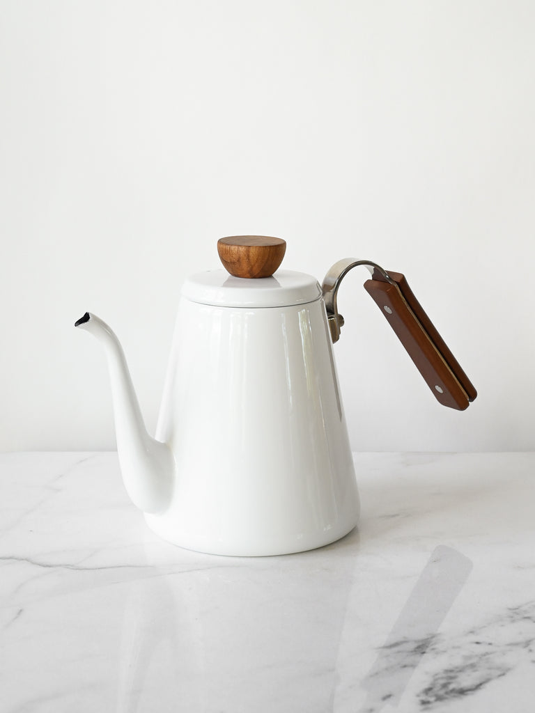 Bona Enamel Pour Over Kettle
