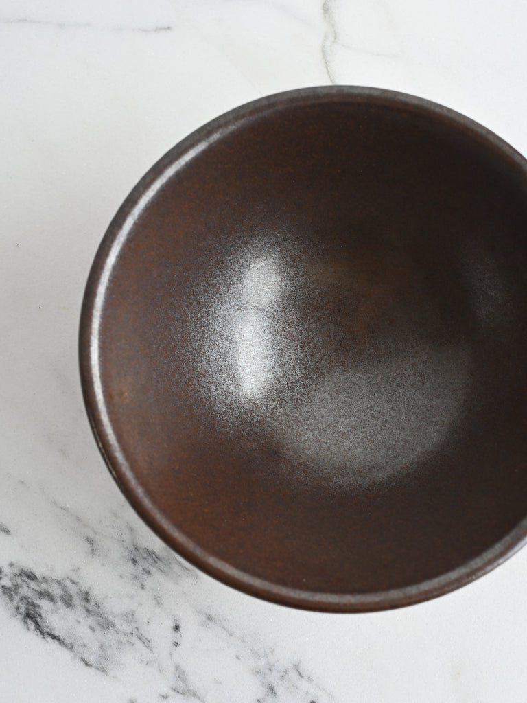 Wild Clay Bowl in Iron Glaze