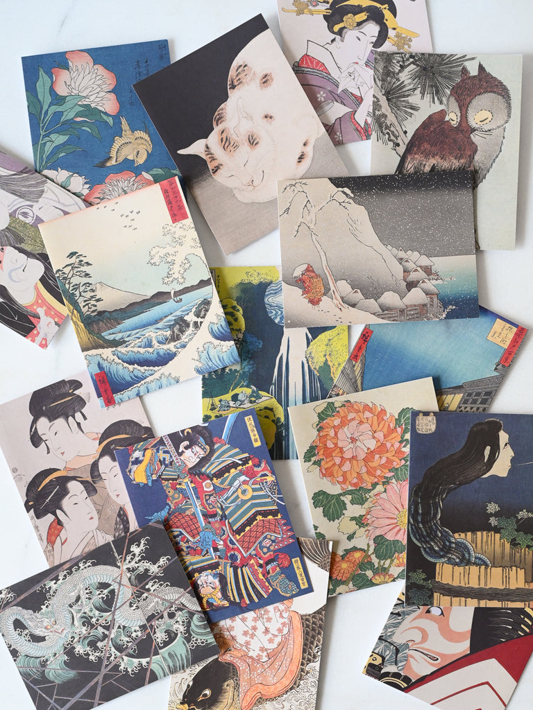 Japanese Prints Notecards | Set of 16