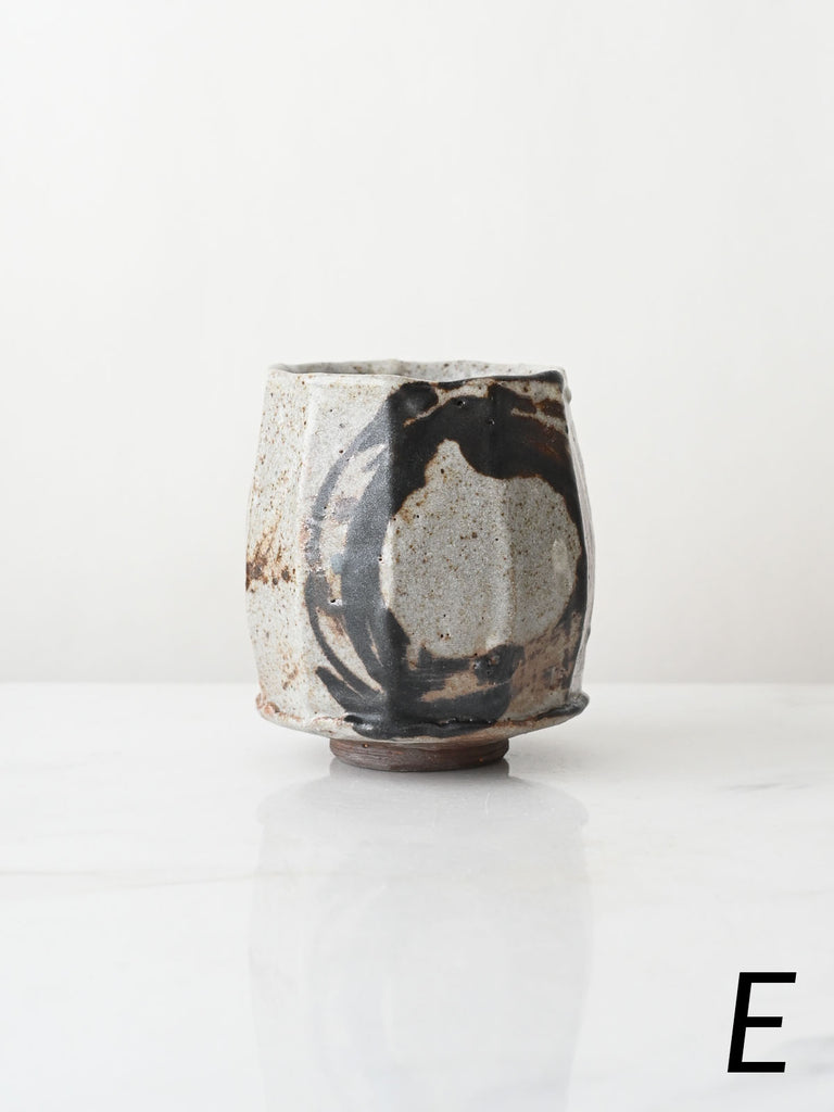Wild Clay Yunomi in Granite Glaze