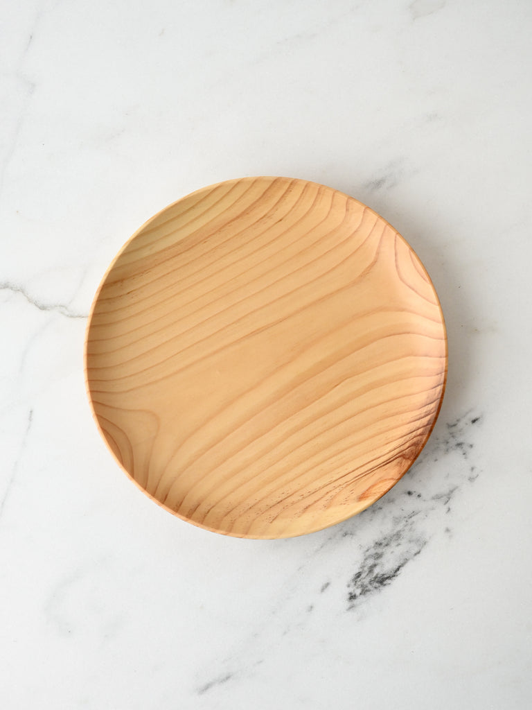 Urushi-Lacquered Wooden Plate | Akamatsu