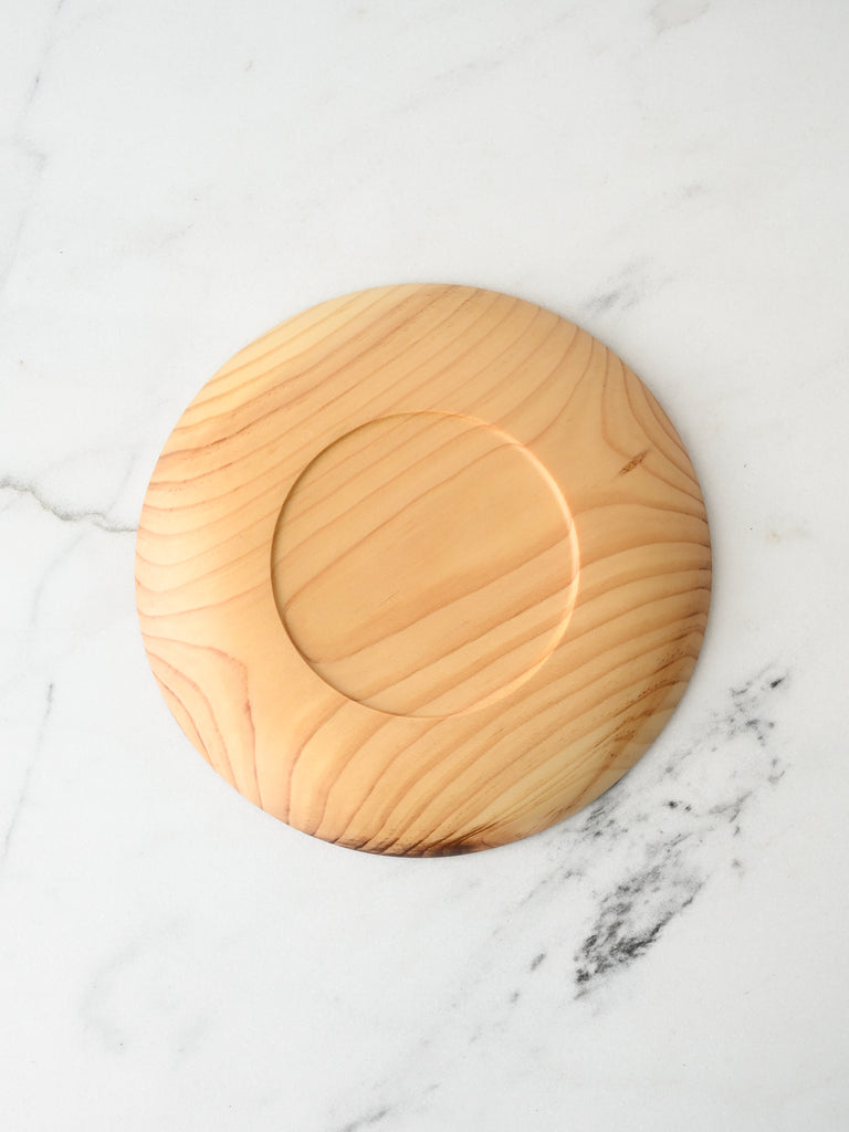 Urushi-Lacquered Wooden Plate | Akamatsu