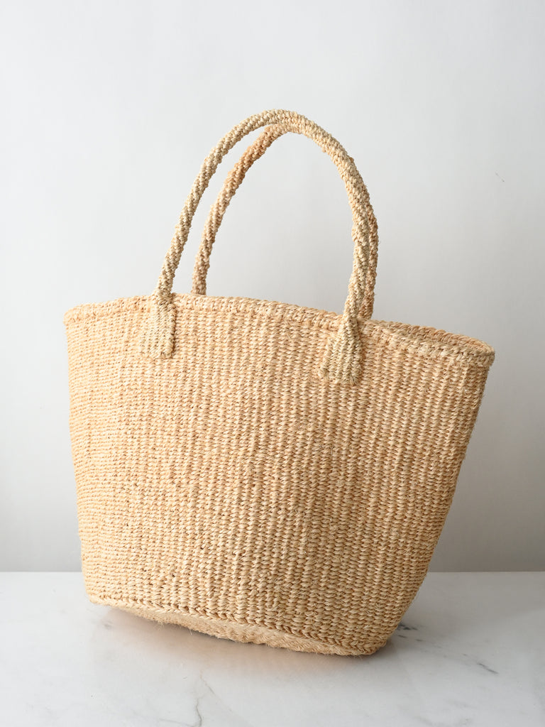 Medium Sisal Tote Basket | Natural