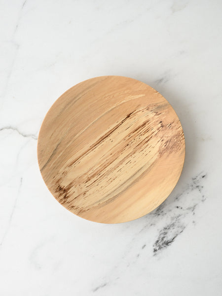 Urushi-Lacquered Wooden Plate | Tochi