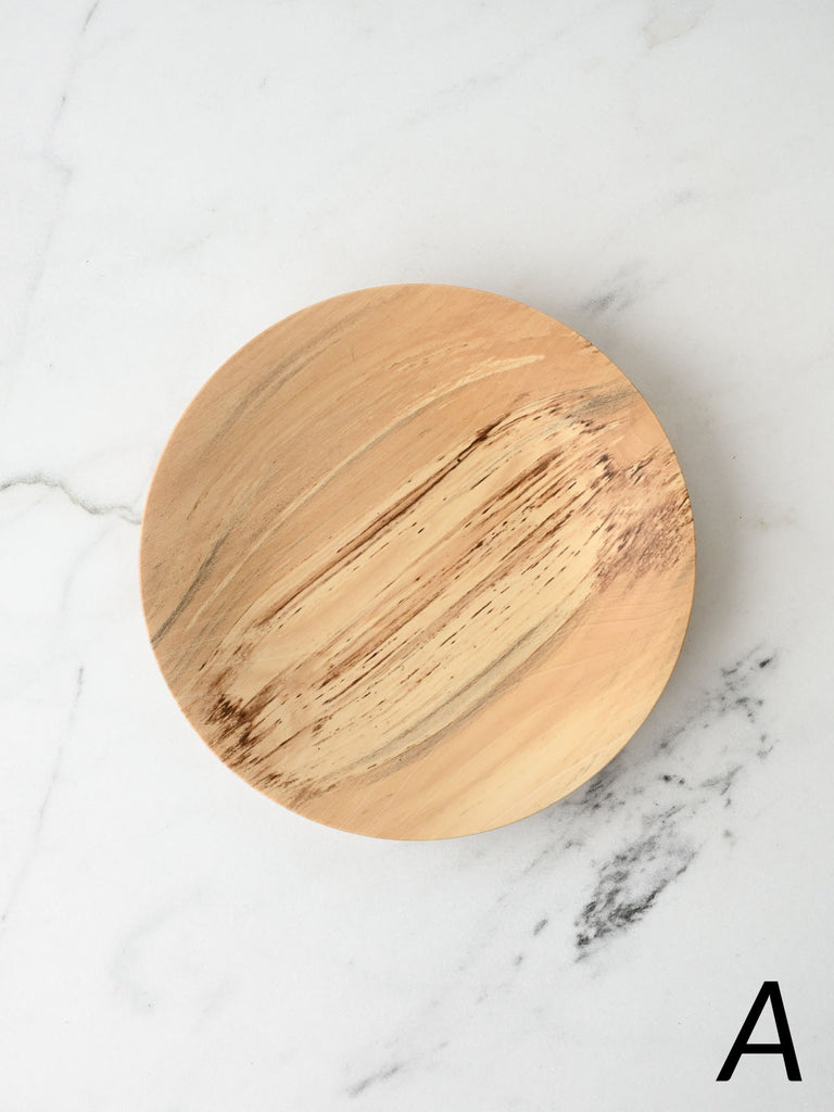 Urushi-Lacquered Wooden Plate | Tochi