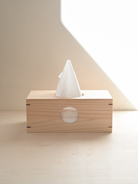 Sample - Hinoki Moon Tissue Box