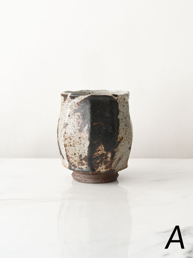 Wild Clay Yunomi in Granite Glaze