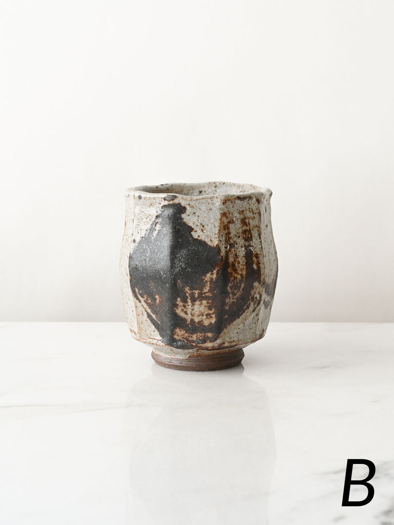 Wild Clay Yunomi in Granite Glaze