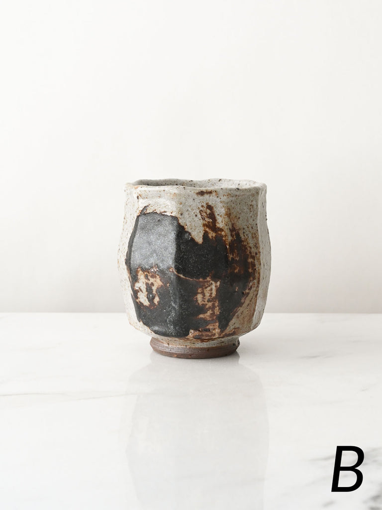 Wild Clay Yunomi in Granite Glaze