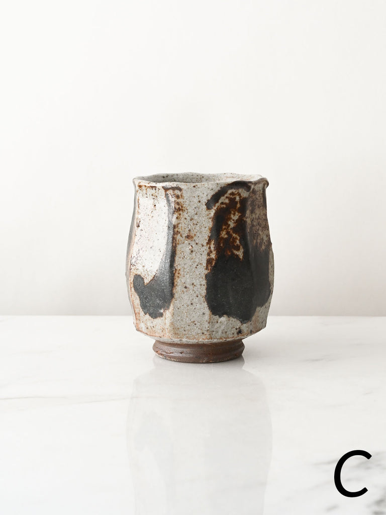 Wild Clay Yunomi in Granite Glaze