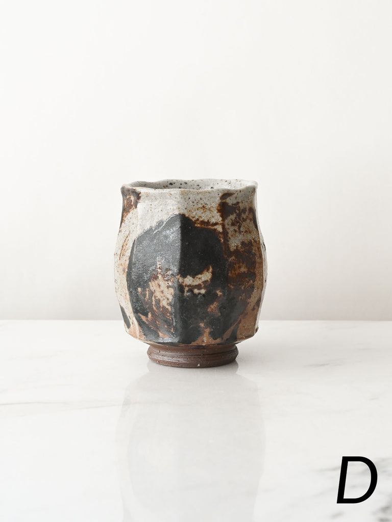 Wild Clay Yunomi in Granite Glaze