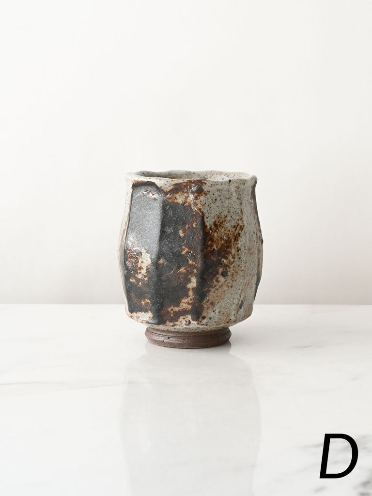 Wild Clay Yunomi in Granite Glaze
