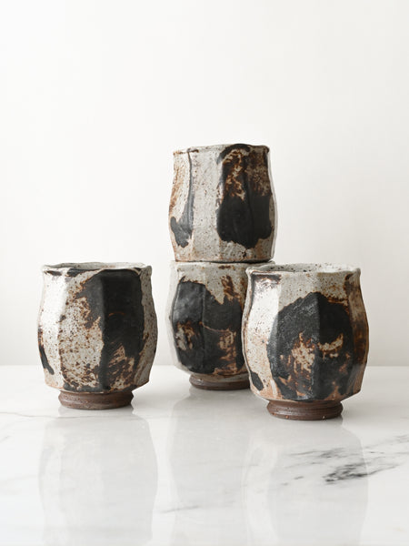 Wild Clay Yunomi in Granite Glaze