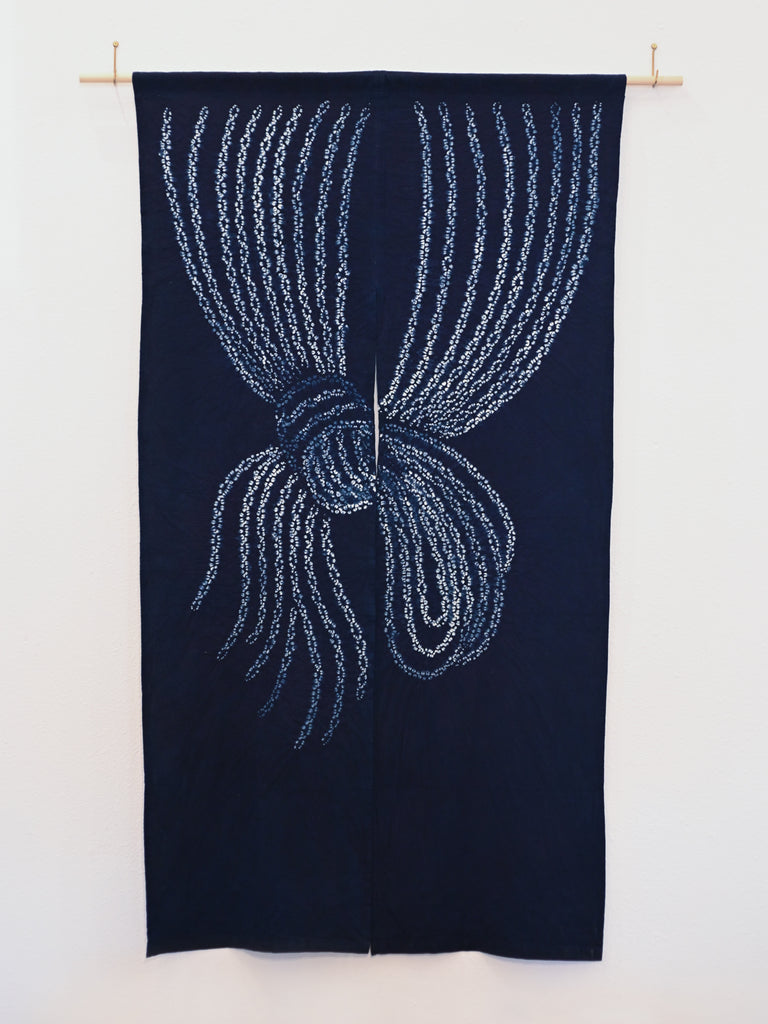 Shimenawa Indigo Noren