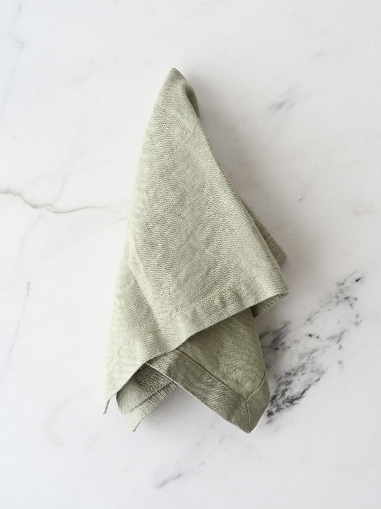 Linen Napkins Set of 2 | Sage