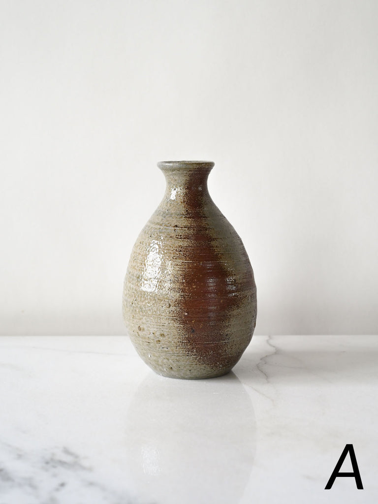 Sake Bottles in Dark Soda Fire