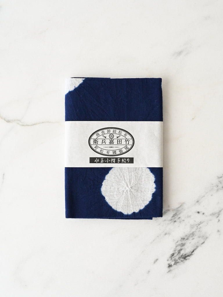 Mizutama Koboshi Shibori Tenugui
